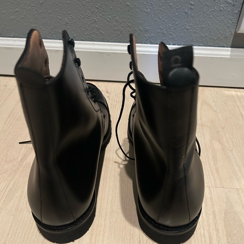Joseph & Cheaney Men’s Trafalgar Capped Derby boot -black Calf Leather. 8 1/2 - Picture 3 of 11